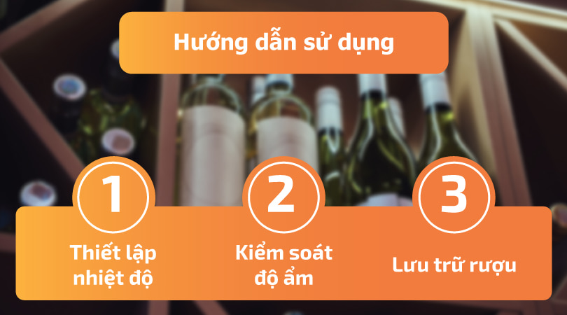 Hướng dẫn sử dụng tủ ướp rượu vang Hafele